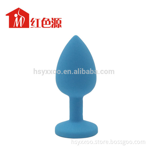 2017 new hot selling SM sex toy Silicone Butt Plug